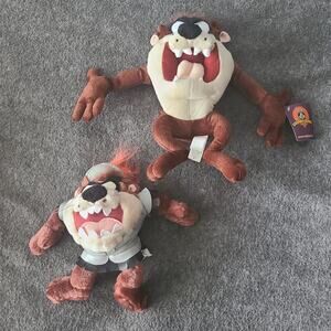 Taz plush 1 new with tag lot of 2